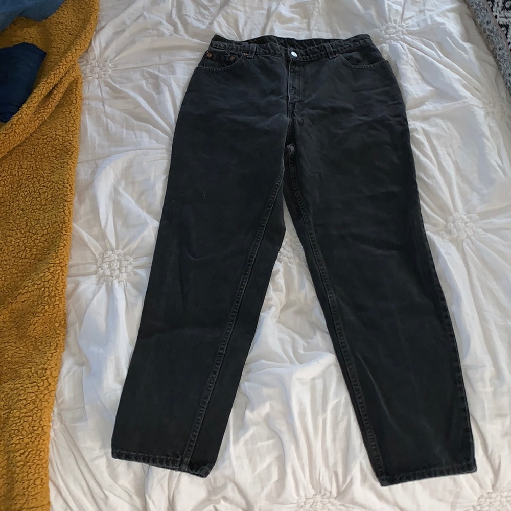 Levi’s black 550 jeans